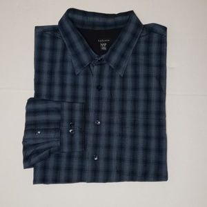 Van Heusen long sleeve plaid sjirt